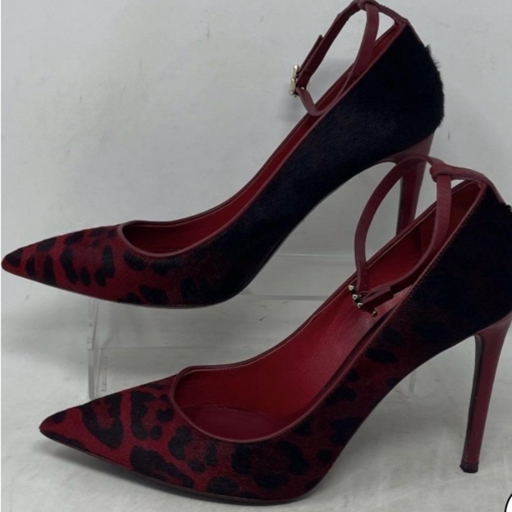 Leopard Print Stiletto Heels